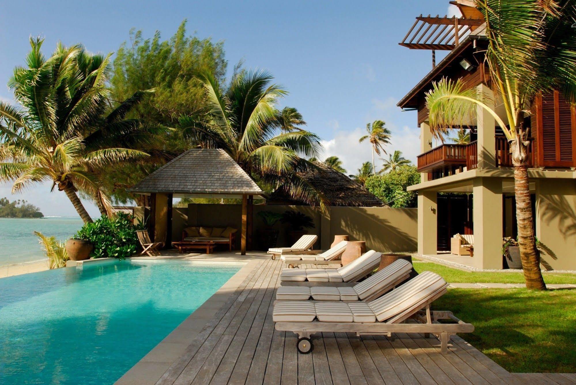 Te Vakaroa Villas Rarotonga Bagian luar foto